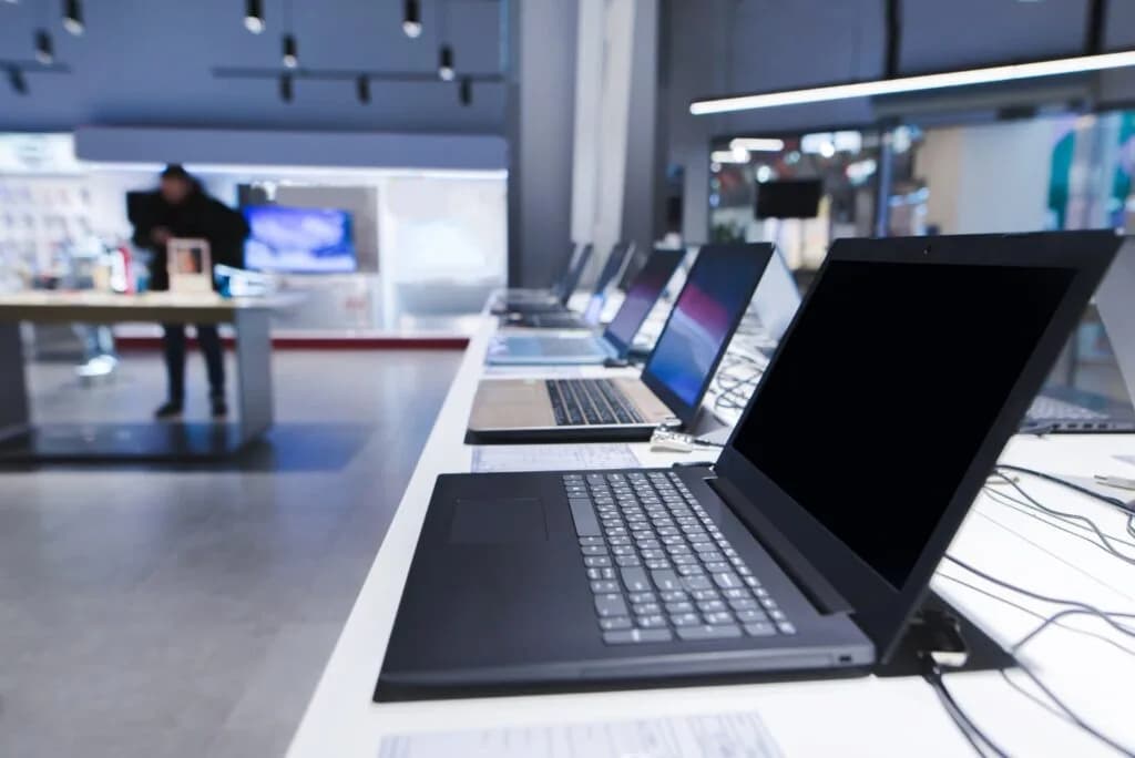 Laptop Store Website demo website